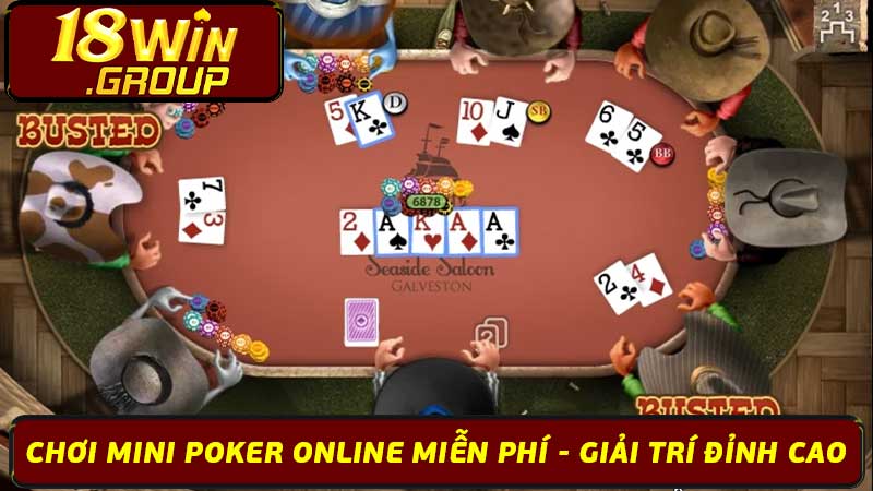 Chơi Mini Poker Online Miễn Phí - Giải trí đỉnh cao