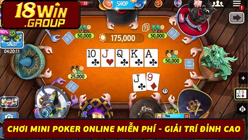 Chơi Mini Poker Online Miễn Phí - Giải trí đỉnh cao